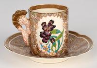 Zsolnay Pecs Hungarian Hand Painted Floral Cabinet Cup & Saucer c.1890 (12 of 16) Zsolnay Pecs Hungarian Hand Painted Floral Cabinet Cup & Saucer c.1890 (12 of 16)