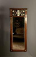 Superb early Austrian mahogany Biedermeier trumeau mirror (3 of 13) Superb early Austrian mahogany Biedermeier trumeau mirror (3 of 13)