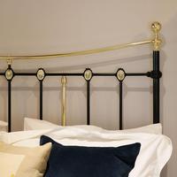 Decorative Antique Bed in Black (7 of 7) Decorative Antique Bed in Black (7 of 7)