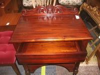 Carved Mahogany Lamp Table with Drawer (2 of 2) Carved Mahogany Lamp Table with Drawer (2 of 2)