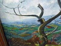 Modern British Oil Painting Landscape, Roger Oulton - Manner of Paul Nash (4 of 5) Modern British Oil Painting Landscape, Roger Oulton - Manner of Paul Nash (4 of 5)