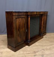 Beautiful Regency Rosewood 3 Door Breakfront Cabinet (7 of 11) Beautiful Regency Rosewood 3 Door Breakfront Cabinet (7 of 11)