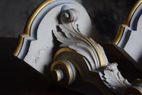 Late 19th Century Gilt and White Painted Corner Wall Brackets (5 of 10) Late 19th Century Gilt and White Painted Corner Wall Brackets (5 of 10)