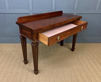 Regency Period Mahogany Console Table (15 of 17) Regency Period Mahogany Console Table (15 of 17)