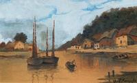 Wonderful Original 19th Century Antique Seascape Landscape Watercolour Painting (2 of 12) Wonderful Original 19th Century Antique Seascape Landscape Watercolour Painting (2 of 12)