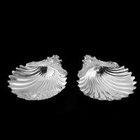 Antique Victorian Solid Silver Pair of Butter Dishes, Shell Design - Josiah Williams & Co 1894 (3 of 13) Antique Victorian Solid Silver Pair of Butter Dishes, Shell Design - Josiah Williams & Co 1894 (3 of 13)
