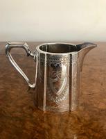 Quality Antique Victorian 4 Piece Silver Plated Tea Set (7 of 7) Quality Antique Victorian 4 Piece Silver Plated Tea Set (7 of 7)
