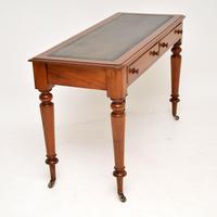 Antique Victorian Mahogany Writing Table / Desk (4 of 9) Antique Victorian Mahogany Writing Table / Desk (4 of 9)