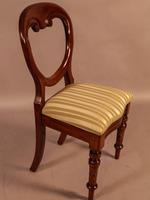 Set of 12 Victorian Mahogany Balloon Back Dining Chairs fully restored (7 of 11) Set of 12 Victorian Mahogany Balloon Back Dining Chairs fully restored (7 of 11)