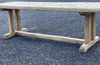 Large French Rustic Bleached Oak Farmhouse Dining Table (4 of 36) Large French Rustic Bleached Oak Farmhouse Dining Table (4 of 36)