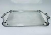 Large Antique Silver Tray