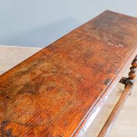 20th Century Long Oak Stool (4 of 5) 20th Century Long Oak Stool (4 of 5)