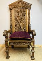 Gothic Revival Throne (8 of 20) Gothic Revival Throne (8 of 20)