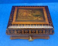 William IV Birch Penwork Jewellery Box (2 of 16) William IV Birch Penwork Jewellery Box (2 of 16)
