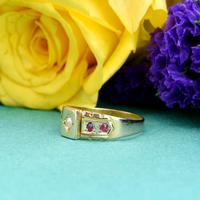 The Antique Victorian 1892 Pearl & Ruby Ring (2 of 6) The Antique Victorian 1892 Pearl & Ruby Ring (2 of 6)