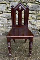 Antique Gothic Oak Hall Chair (2 of 13) Antique Gothic Oak Hall Chair (2 of 13)