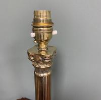 Super Antique Brass Corinthian Column Lamp Base (2 of 4) Super Antique Brass Corinthian Column Lamp Base (2 of 4)