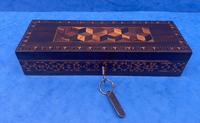William IV Rosewood Glove Box with Stick Ware & Tunbridge Ware (5 of 14) William IV Rosewood Glove Box with Stick Ware & Tunbridge Ware (5 of 14)