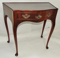 Dutch Mahogany Serpentine Side Table (2 of 8) Dutch Mahogany Serpentine Side Table (2 of 8)