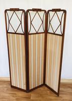 Edwardian Inlaid Mahogany Screen (13 of 13) Edwardian Inlaid Mahogany Screen (13 of 13)