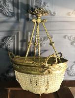 Brass Basket Shaped Light Fitting (4 of 11) Brass Basket Shaped Light Fitting (4 of 11)