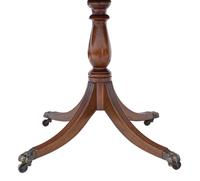 Mahogany Extending Pedestal Dining Table (6 of 9) Mahogany Extending Pedestal Dining Table (6 of 9)