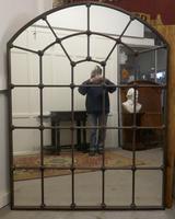 Large Industrial Style French Window Mirror (3 of 5) Large Industrial Style French Window Mirror (3 of 5)