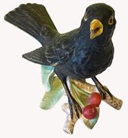 Porcelain Blackbird by Goebel of Germany (4 of 6) Porcelain Blackbird by Goebel of Germany (4 of 6)