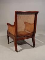 Very Fine Set of 4 Regency Period Mahogany Bergère Chairs (6 of 6) Very Fine Set of 4 Regency Period Mahogany Bergère Chairs (6 of 6)