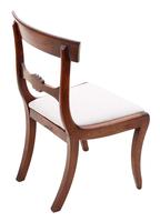 Set of 6 (4 +2) Regency Cuban Mahogany Dining Chairs 19th Century C1825 (13 of 15) Set of 6 (4 +2) Regency Cuban Mahogany Dining Chairs 19th Century C1825 (13 of 15)