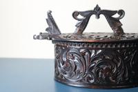 Scandinavian / Norwegian 'Folk Art' Baroque / Acanthus carved tine box c.1885 (51 of 53) Scandinavian / Norwegian 'Folk Art' Baroque / Acanthus carved tine box c.1885 (51 of 53)