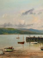 'The Lake District' Exceptional Vintage Seascape Oil On Canvas Painting c1960' (7 of 12) 'The Lake District' Exceptional Vintage Seascape Oil On Canvas Painting c1960' (7 of 12)