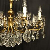 French Gilt & Crystal 12 Light Antique Chandelier Oka04051 (3 of 10) French Gilt & Crystal 12 Light Antique Chandelier Oka04051 (3 of 10)