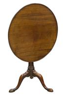 18th Century Mahogany Dish-Top Tripod Table (2 of 5) 18th Century Mahogany Dish-Top Tripod Table (2 of 5)
