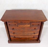 Scotch Chest of Drawers Flamed Mahogany 19th Century (8 of 11) Scotch Chest of Drawers Flamed Mahogany 19th Century (8 of 11)