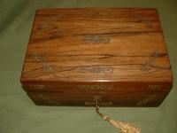 Inlaid Rosewood Jewellery –Table Box c.1850 (7 of 7) Inlaid Rosewood Jewellery –Table Box c.1850 (7 of 7)
