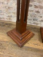 Pair of Mahogany Torcheres (3 of 6) Pair of Mahogany Torcheres (3 of 6)