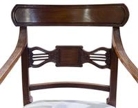 A Pair of Geo III Mahogany Elbow Chairs (6 of 8) A Pair of Geo III Mahogany Elbow Chairs (6 of 8)