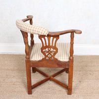 Georgian Corner Elbow Chair Beech (9 of 10) Georgian Corner Elbow Chair Beech (9 of 10)
