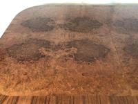 Burr Walnut Extending Dining Table (14 of 17) Burr Walnut Extending Dining Table (14 of 17)