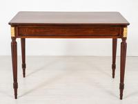 Very Good Quality French Mahogany 2 Drawer Side Table (2 of 11) Very Good Quality French Mahogany 2 Drawer Side Table (2 of 11)