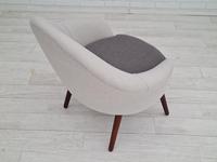 Danish Design, Hans Olsen, Completely Renovated-reupholstered Armchair 1960s, KVADRAT Wool & Teak (7 of 14) Danish Design, Hans Olsen, Completely Renovated-reupholstered Armchair 1960s, KVADRAT Wool & Teak (7 of 14)