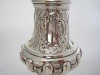 Large Victorian Embossed Silver Sugar Caster with a Detachable Lid (4 of 7) Large Victorian Embossed Silver Sugar Caster with a Detachable Lid (4 of 7)