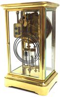 Fine Antique French Table Regulator with Compensating Pendulum 8 Day 4 Glass Mantel Clock (7 of 11) Fine Antique French Table Regulator with Compensating Pendulum 8 Day 4 Glass Mantel Clock (7 of 11)