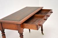 Antique Victorian Mahogany Leather Top Writing Table / Desk (4 of 9) Antique Victorian Mahogany Leather Top Writing Table / Desk (4 of 9)