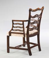 Late 19th Century Mahogany Frame Elbow Chair (2 of 5) Late 19th Century Mahogany Frame Elbow Chair (2 of 5)