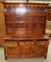 1900's Oak Dresser with Display Rack Good Fruitwood Colour (2 of 5) 1900's Oak Dresser with Display Rack Good Fruitwood Colour (2 of 5)
