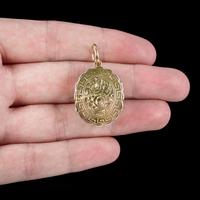 Antique Victorian Family Floral Locket 9ct Gold c.1900 (7 of 7) Antique Victorian Family Floral Locket 9ct Gold c.1900 (7 of 7)