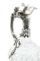 Stunning Antique Victorian Silver Plate Mounted Claret Jug (8 of 9) Stunning Antique Victorian Silver Plate Mounted Claret Jug (8 of 9)