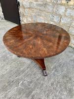 Exceptional Quality Regency Flame Mahogany Centre Table (9 of 10) Exceptional Quality Regency Flame Mahogany Centre Table (9 of 10)